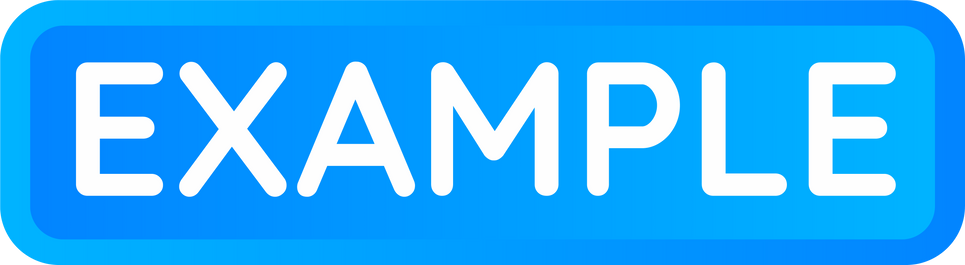 Colorful Example Button Graphic